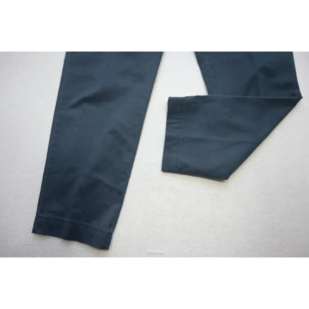 Brooks Brothers‎ Milano Chino Khaki Pants Flat Gray Casual Mens Sz 36 x 30